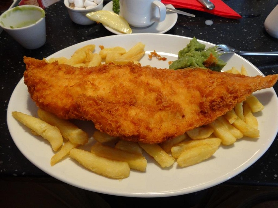 Scarborough fish and chips